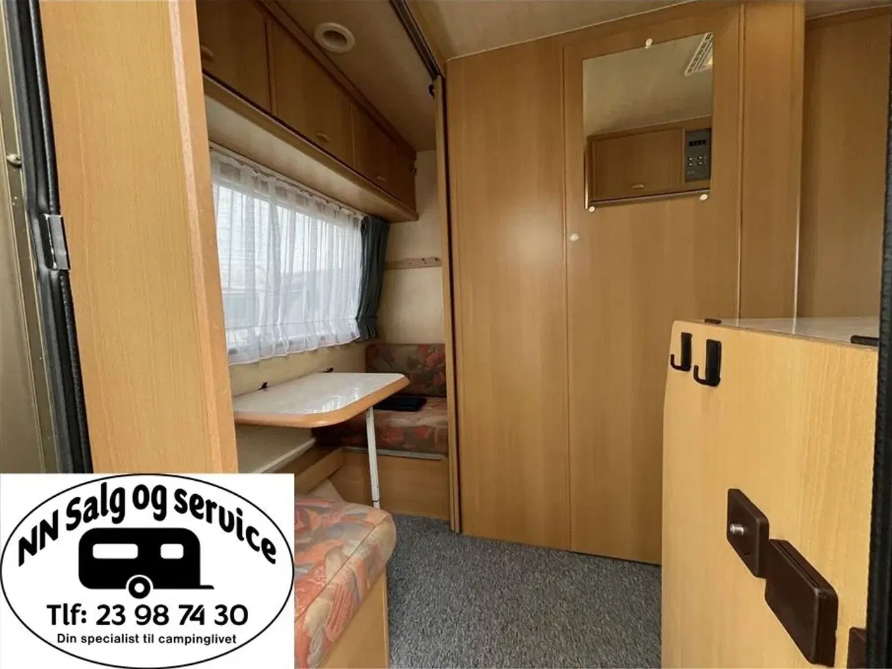 Billede 3 - 1993 - Adria Optima 410 TQ   Super flot og velholdt begynder campingvogn