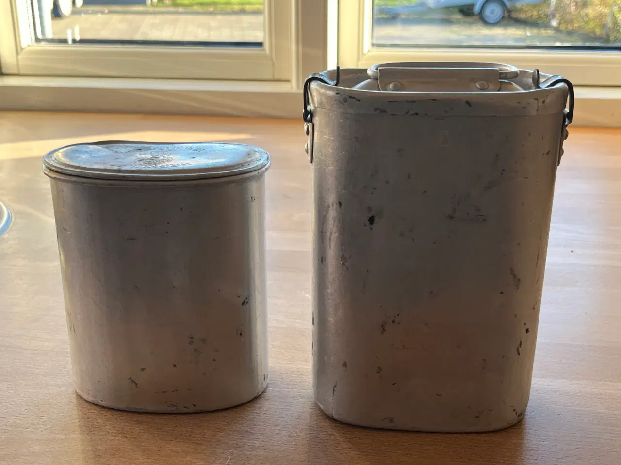 Billede 7 - 2 stk retro soldatermadkasser