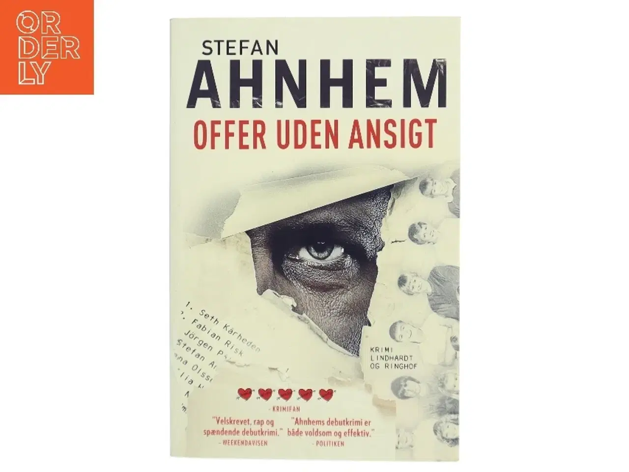 Billede 1 - Offer uden ansigt af Stefan Ahnhem (Bog)