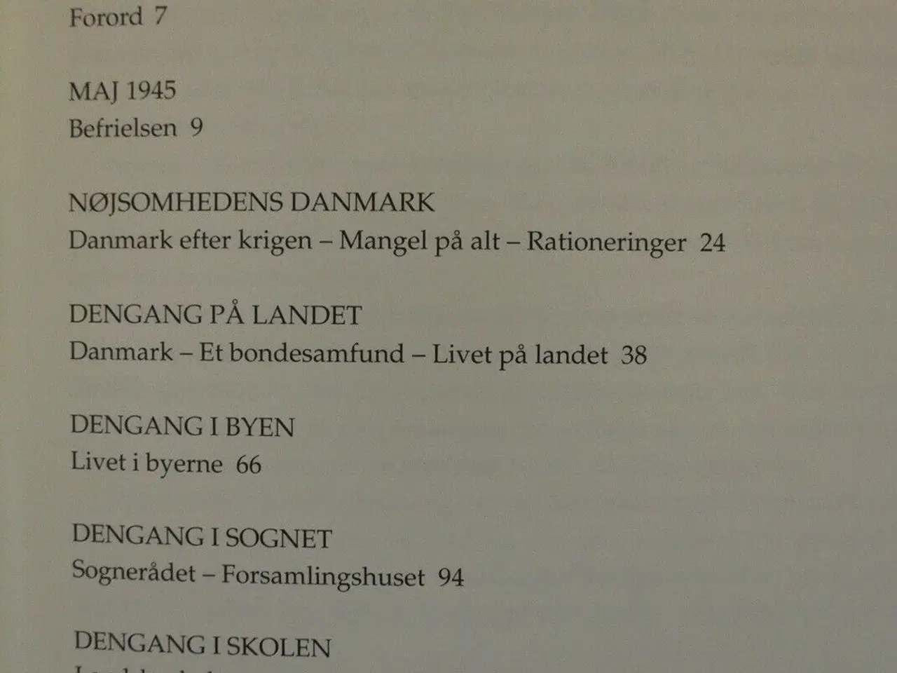 Billede 2 - dengang i danmark 1945-1970 - billeder og en perso