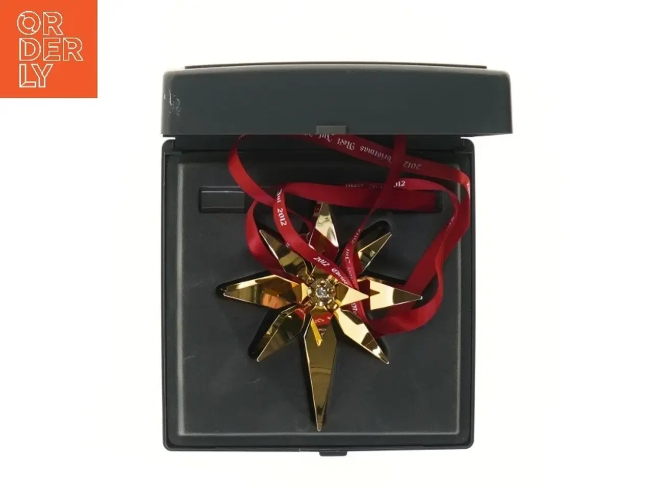 Billede 1 - Georg Jensen juleuro med bånd fra Georg Jensen (str. 12,5 cm)