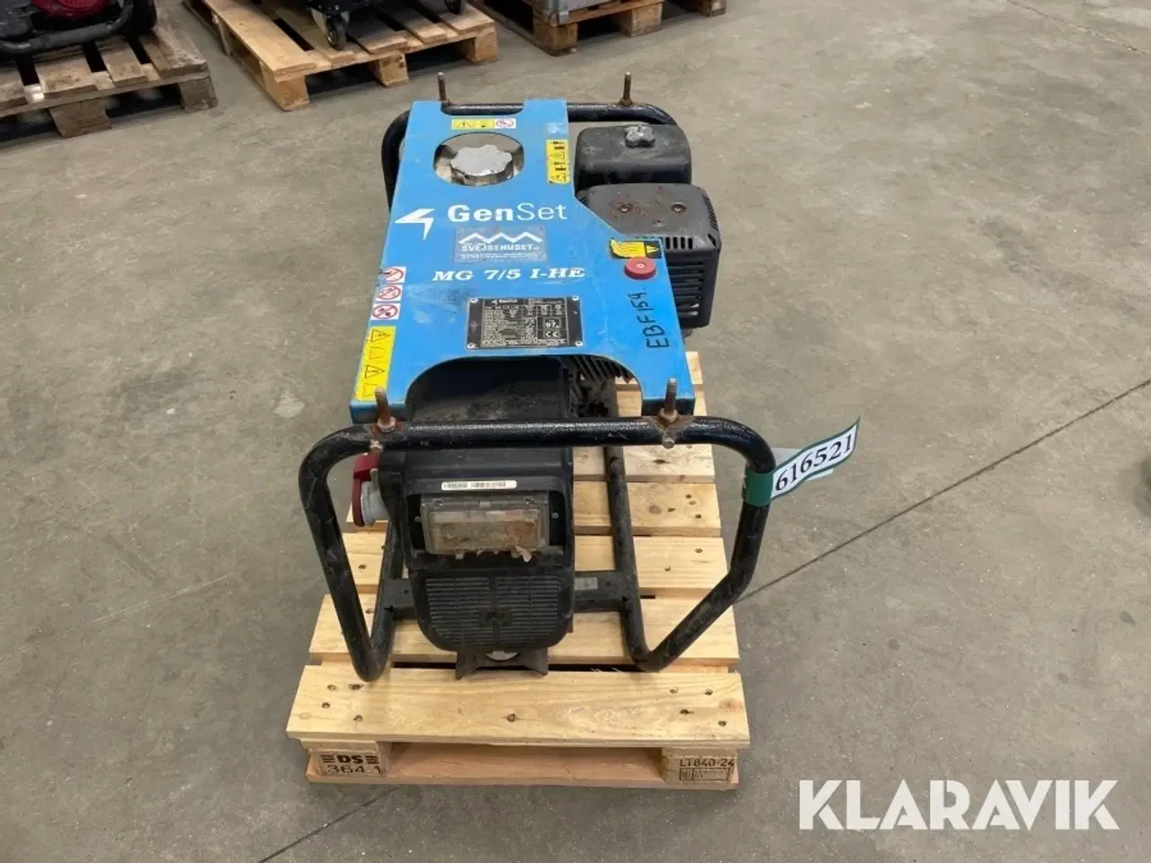 Billede 2 - Generator Genset MG 7/5I-HE