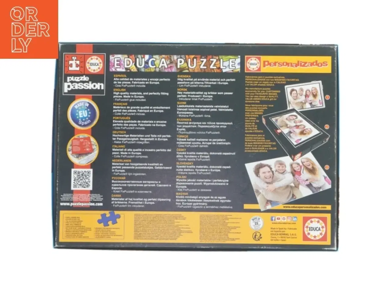 Billede 2 - Educa 1000 brikker puslespil fra Educa (str. 1000 brikker)