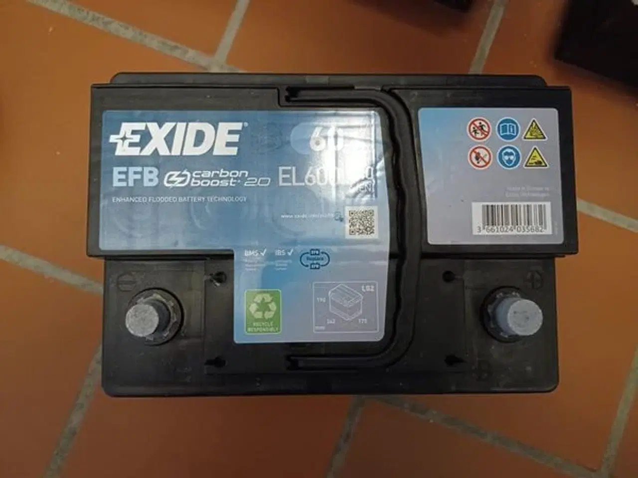 Billede 1 - Exide EFB ek600 60ah