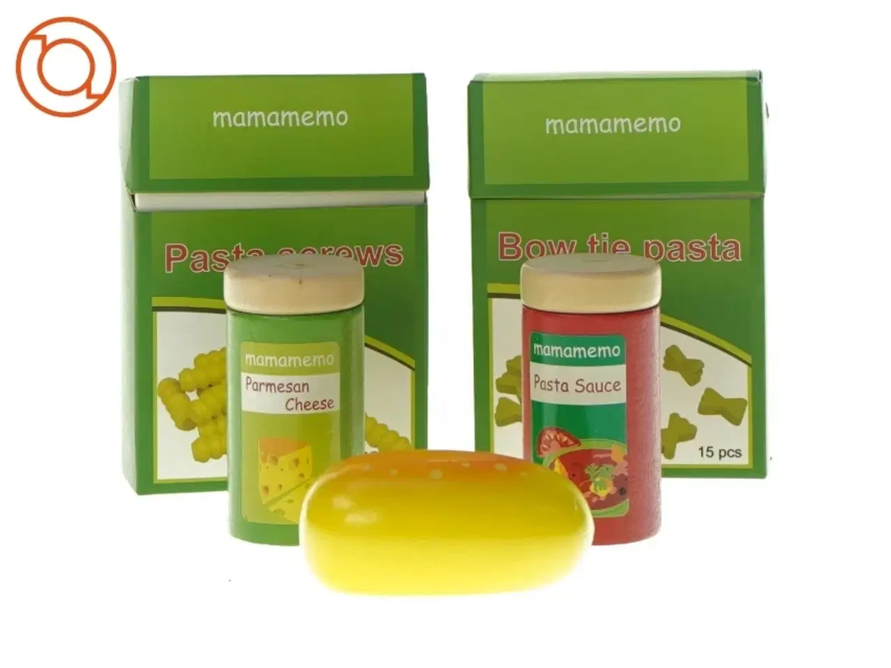 Billede 1 - Legetøjs købmandsvarer (str. 10 x 7 cm)