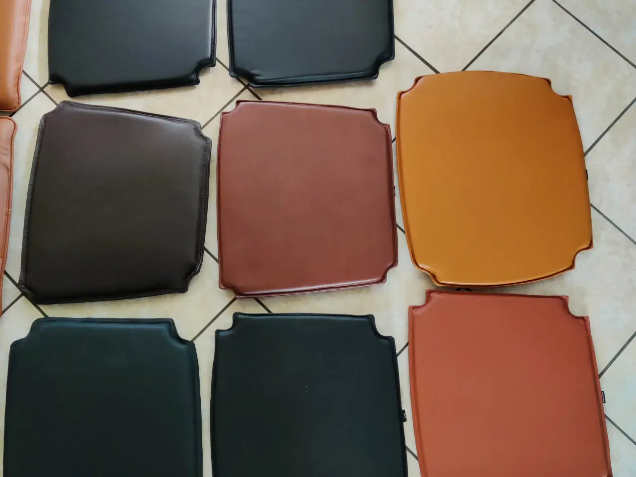 Billede 7 - Læder hynder div designer stole