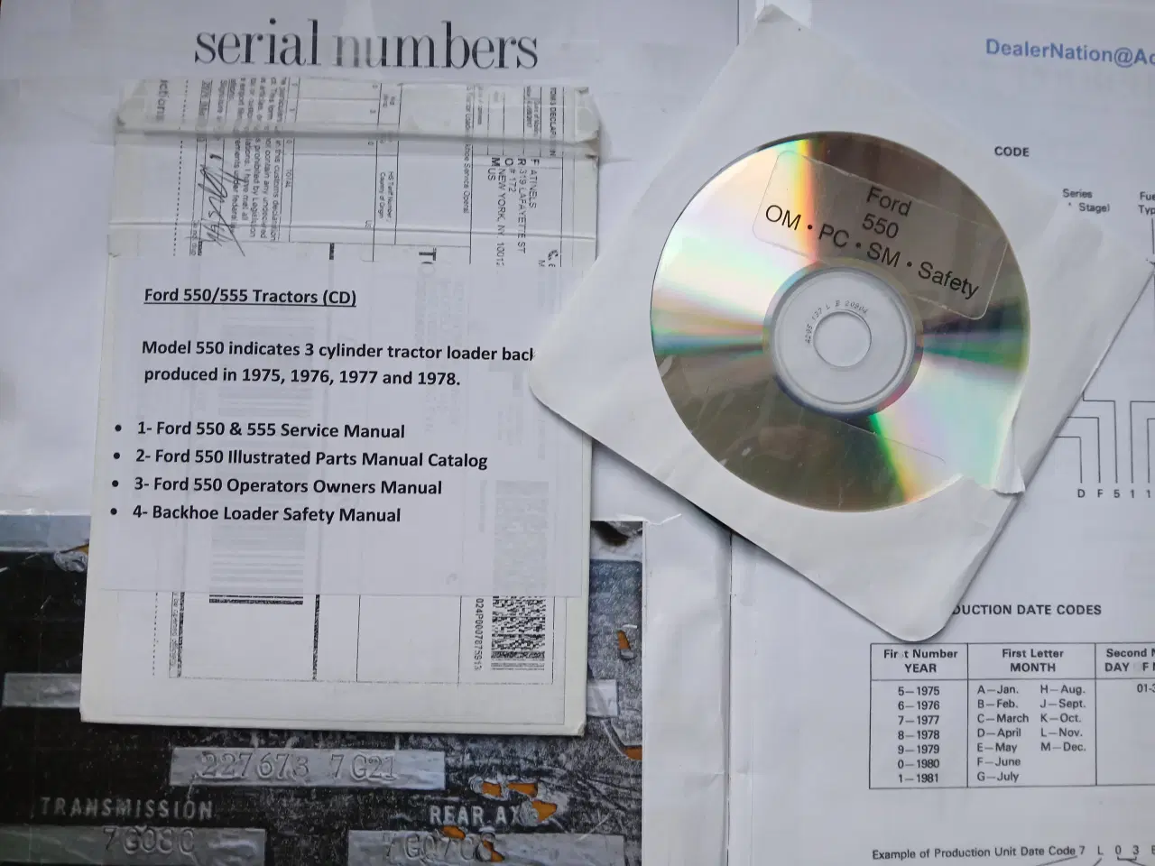 Billede 20 - Ford 550 Rendegraver