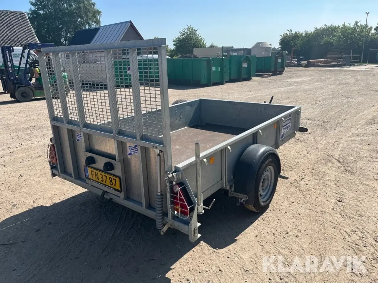 Billede 3 - Trailer Ifor Williams DB med rampe