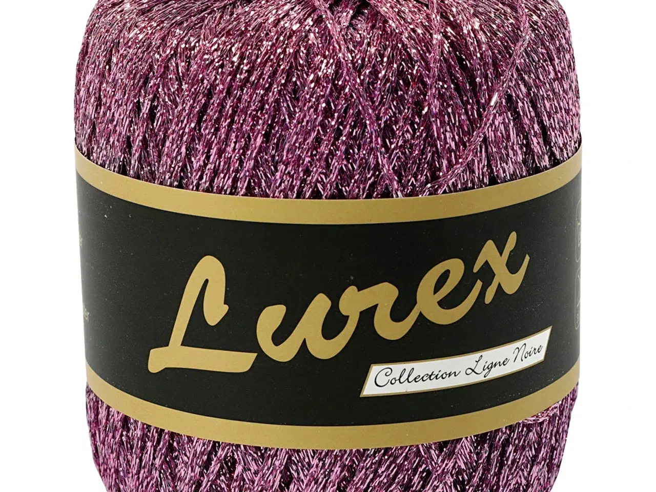 Billede 1 - Lurex Garn, L: 160 M, lilla, 25g/ 1 ngl.