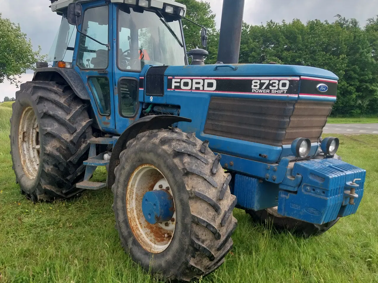 Billede 2 - Ford 8730 M. Ny renoveret motor. 