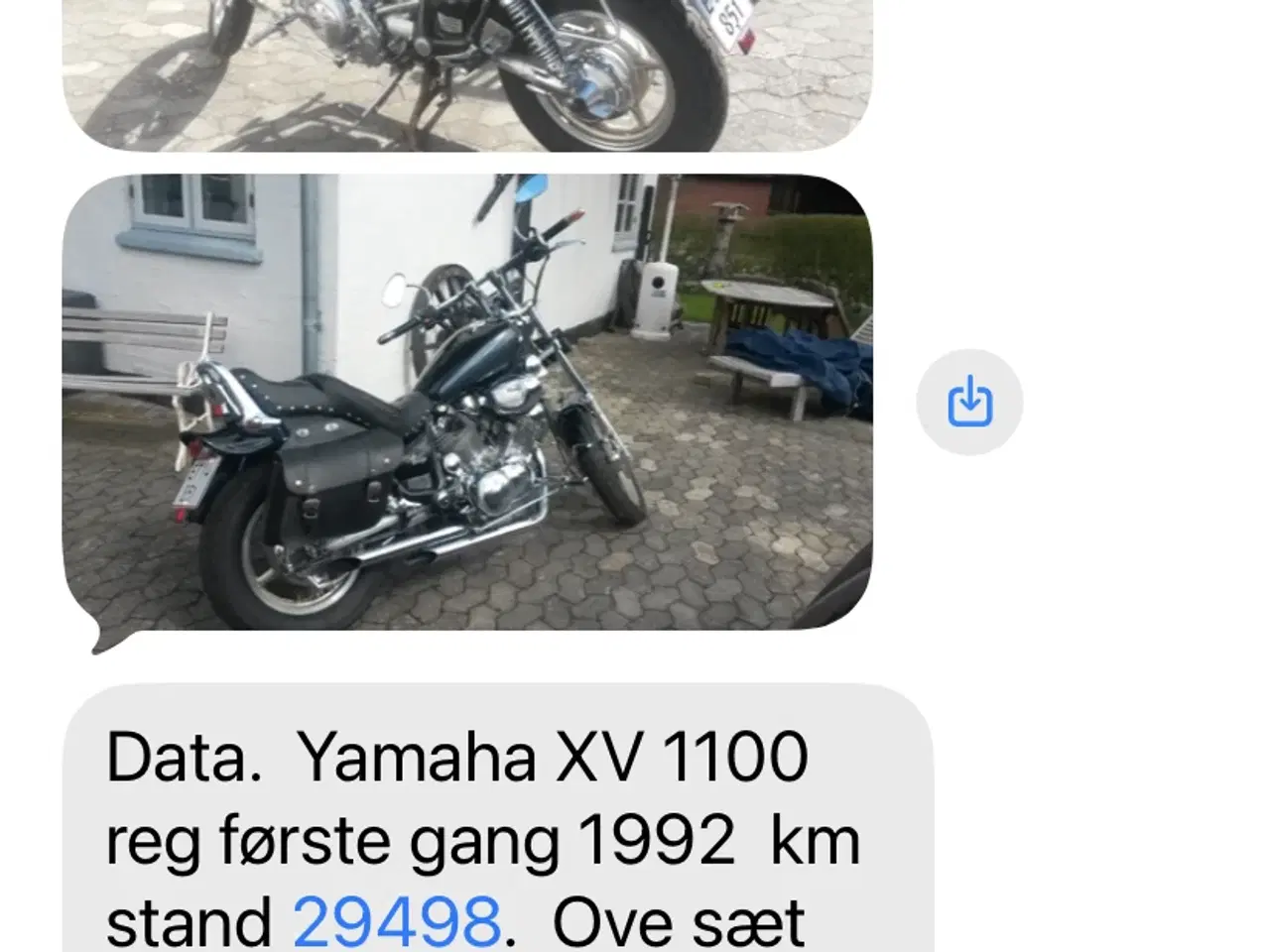 Billede 1 - Yamaha XV1100 i en god stand 