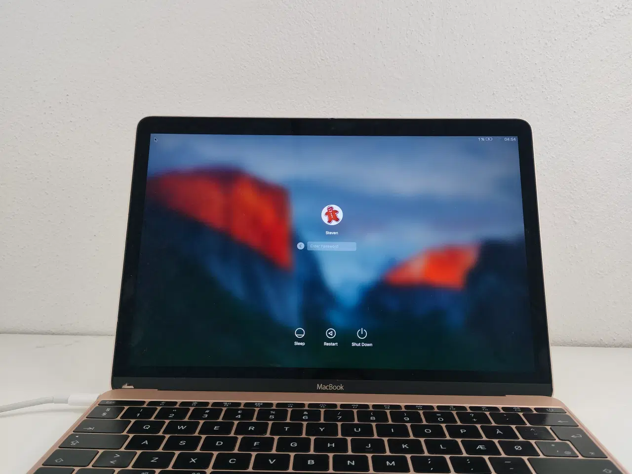 Billede 8 - Apple MacBook 12" Retina (2016) – A1534 – Rose Gol
