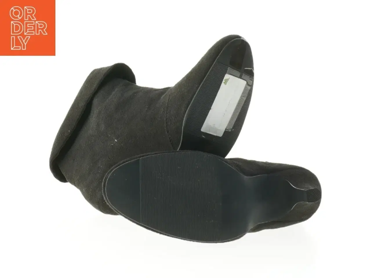 Billede 3 - Højhælede støvler (str. 38 )