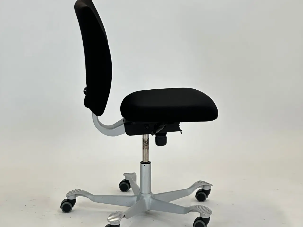 Billede 6 - HÅG H04 4100 Kontorstol – Sort/Grå Stel 165 mm