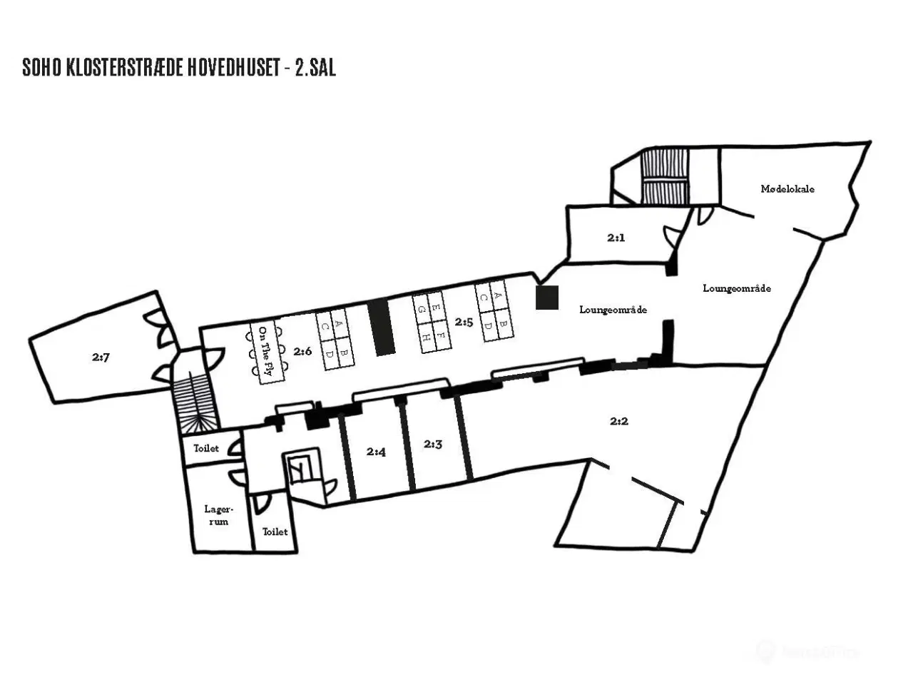 Billede 12 - Kontorer, mødelokaler og Co-working i Indre By