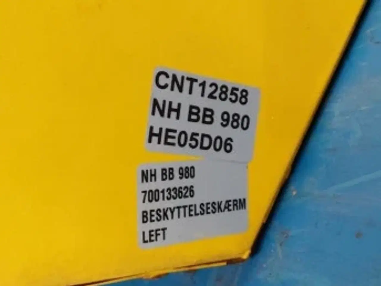 Billede 7 - New Holland BB 980 BESKYTTELSESKÆRM LH 700133626