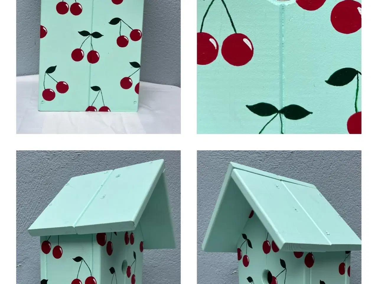Billede 1 - Hjemmelavede fuglehuse