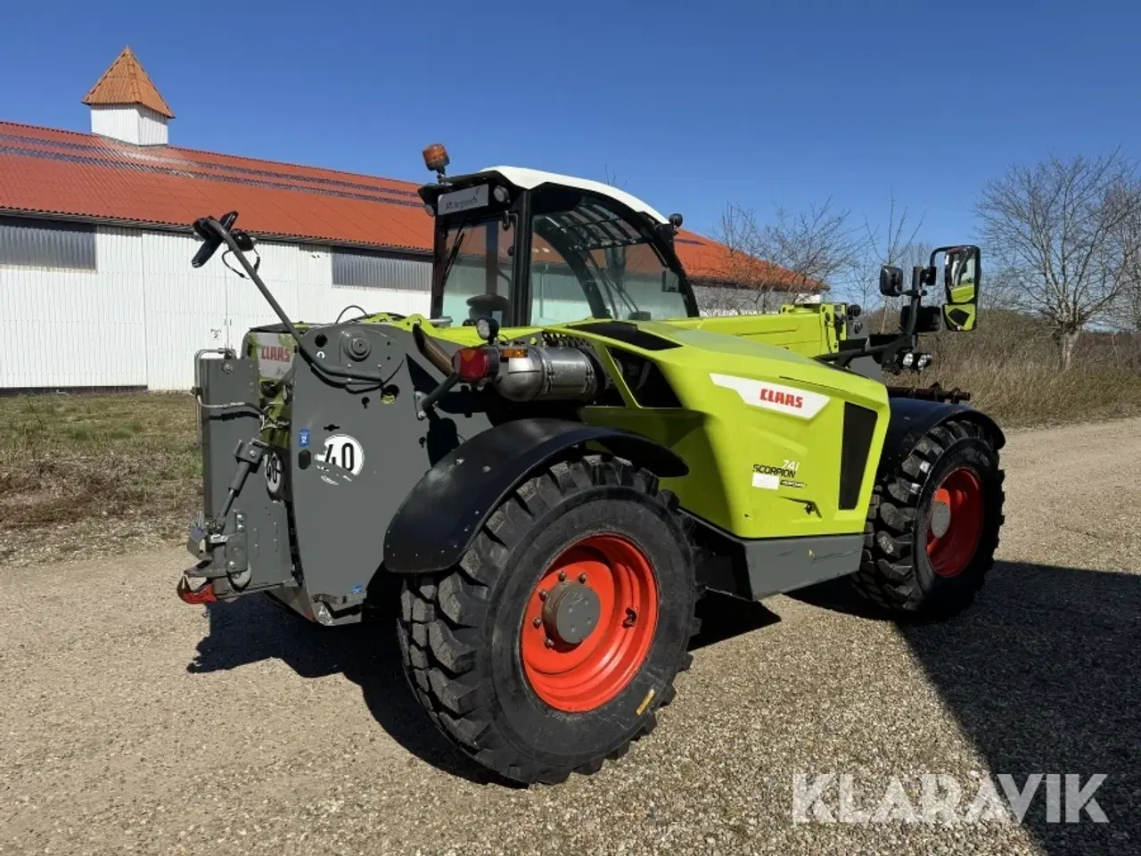 Billede 5 - Teleskoplæsser Claas Scorpion 741