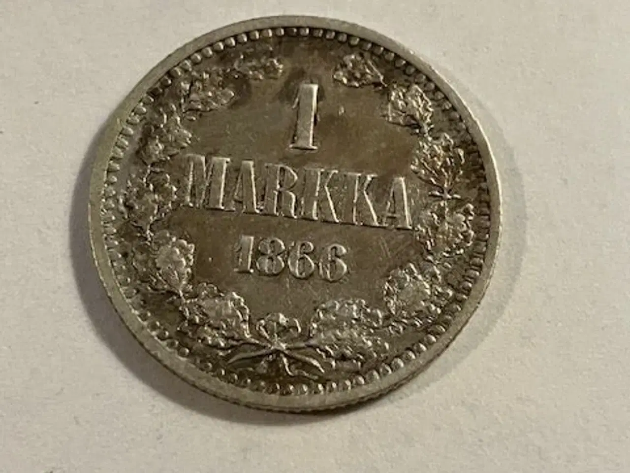 Billede 1 - 1 Markka 1866 Finland