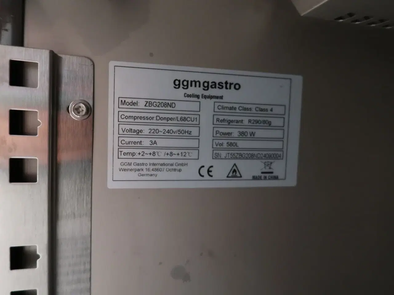 Billede 10 - Kølebord GGM GASTRO ZBG208ND