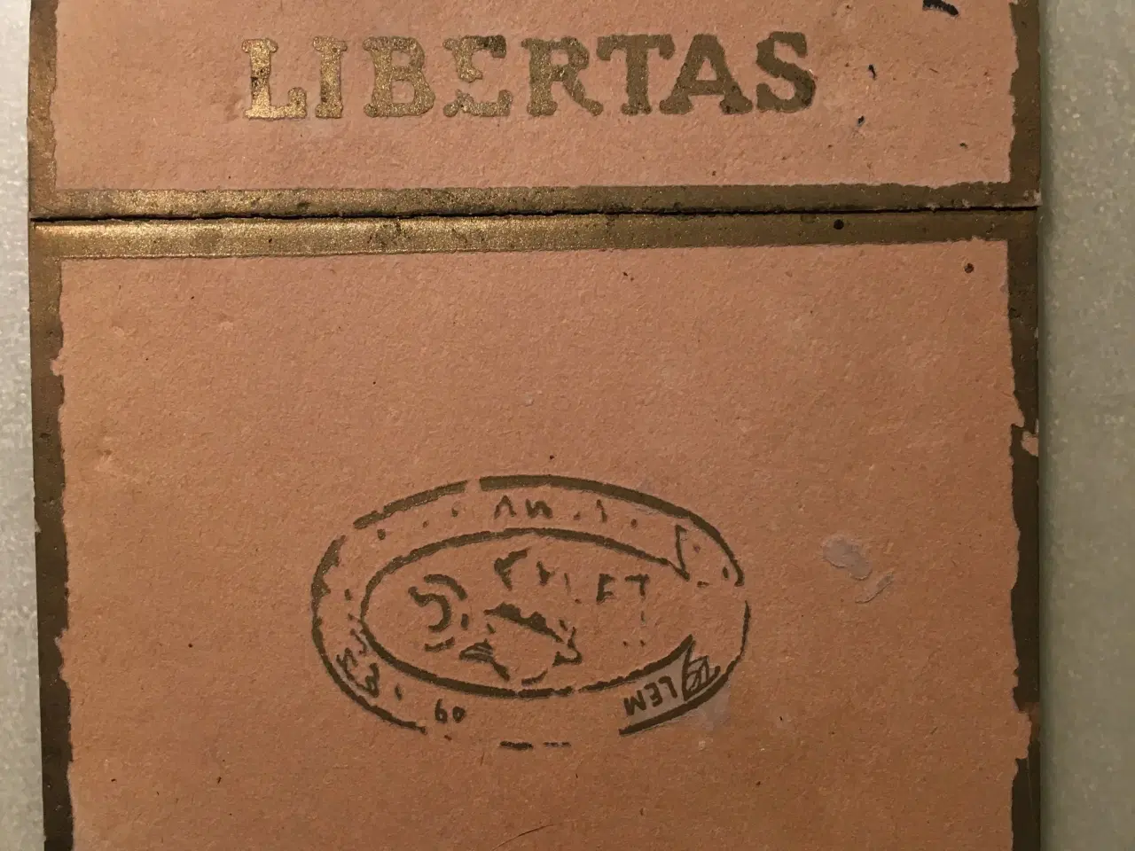 Billede 2 - Libertas Lemvig Cigar æske omslag