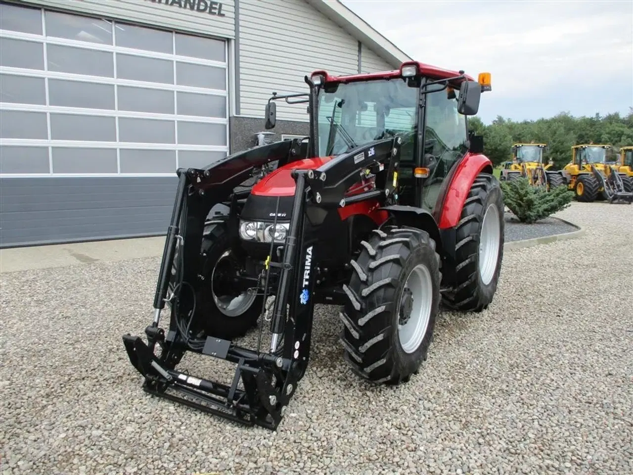 Billede 8 - Case IH Farmall 85A Med frontlæsser