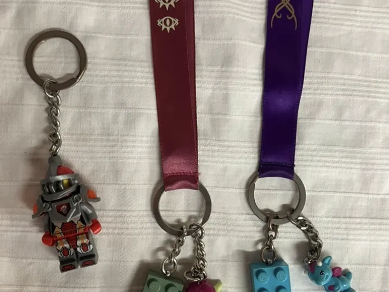 Billede 1 - 3 LEGO nøgleringe 