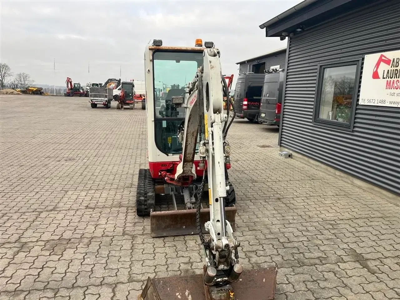 Billede 3 - Takeuchi TB216 Tiltman med hydraulisk fæste.