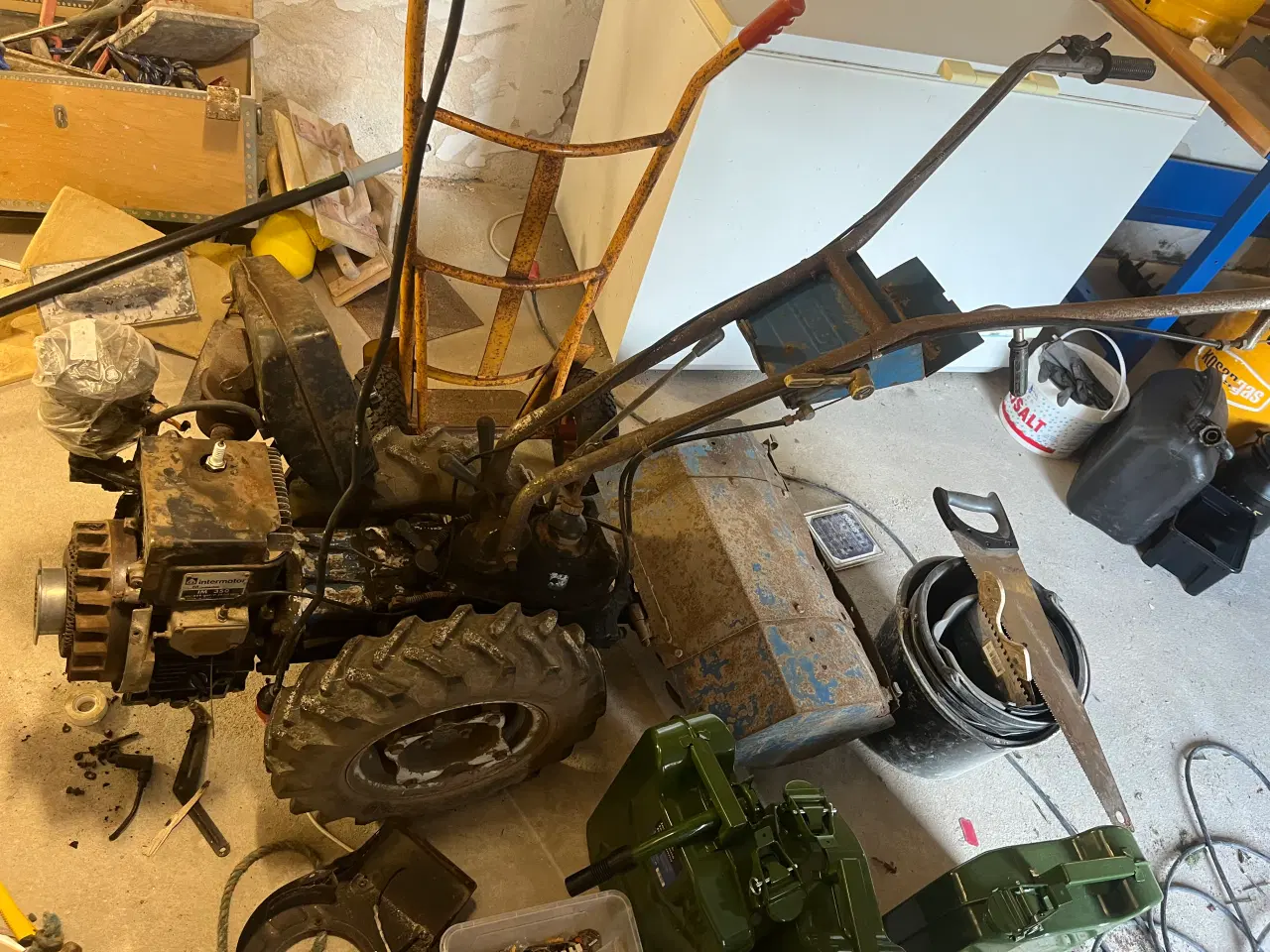 Billede 2 - Nibbi bag hængt fræser industri model 