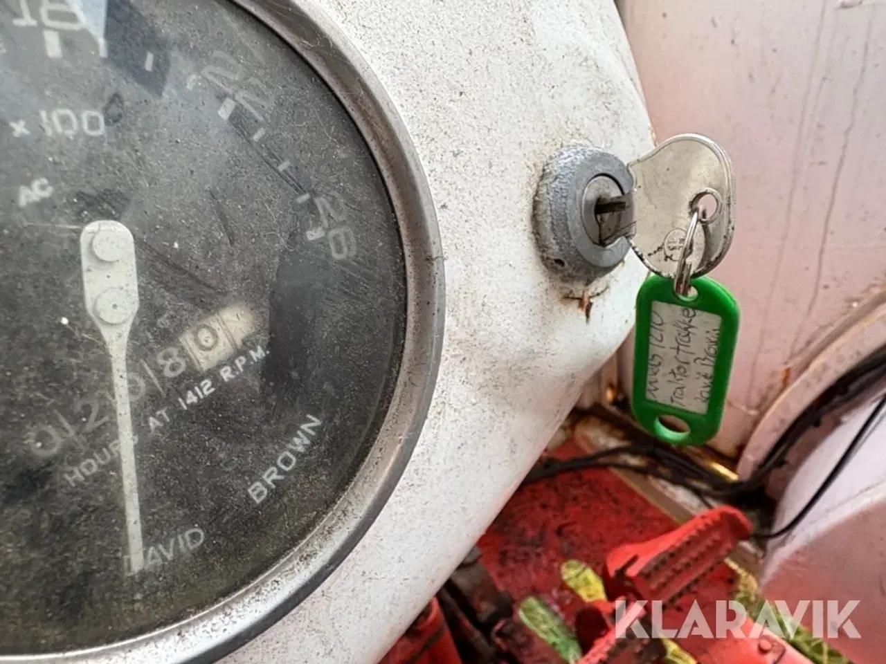 Billede 8 - Veterantraktor David Brown 1210