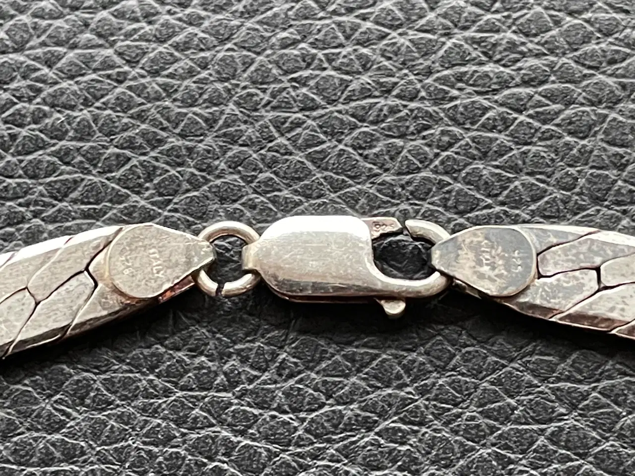 Billede 5 - Stor flot halskæde i 46 g 925 sølv 
