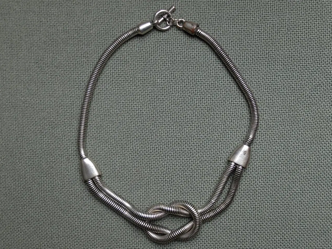 Billede 1 - Halskæde med knob