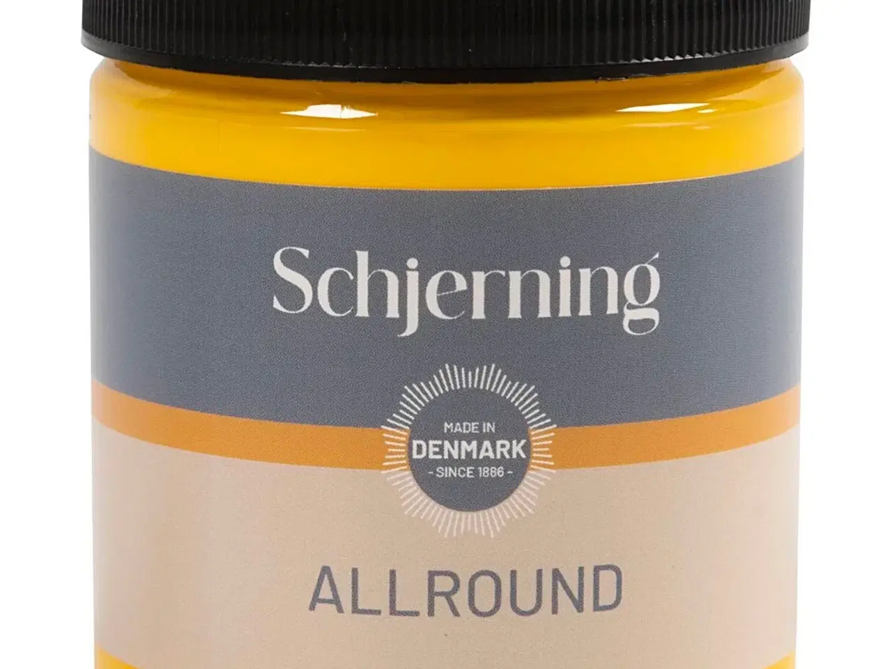 Billede 1 - Udendørsmaling, gul, 250ml/ 1 fl.