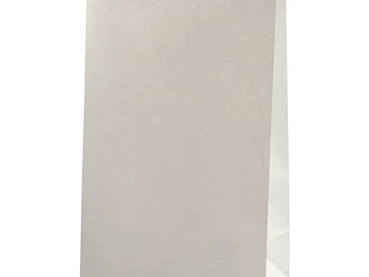 Billede 1 - Papirposer, H: 27 cm, str. 9x15 cm, 46 g, hvid, 100 stk./ 1 pk.