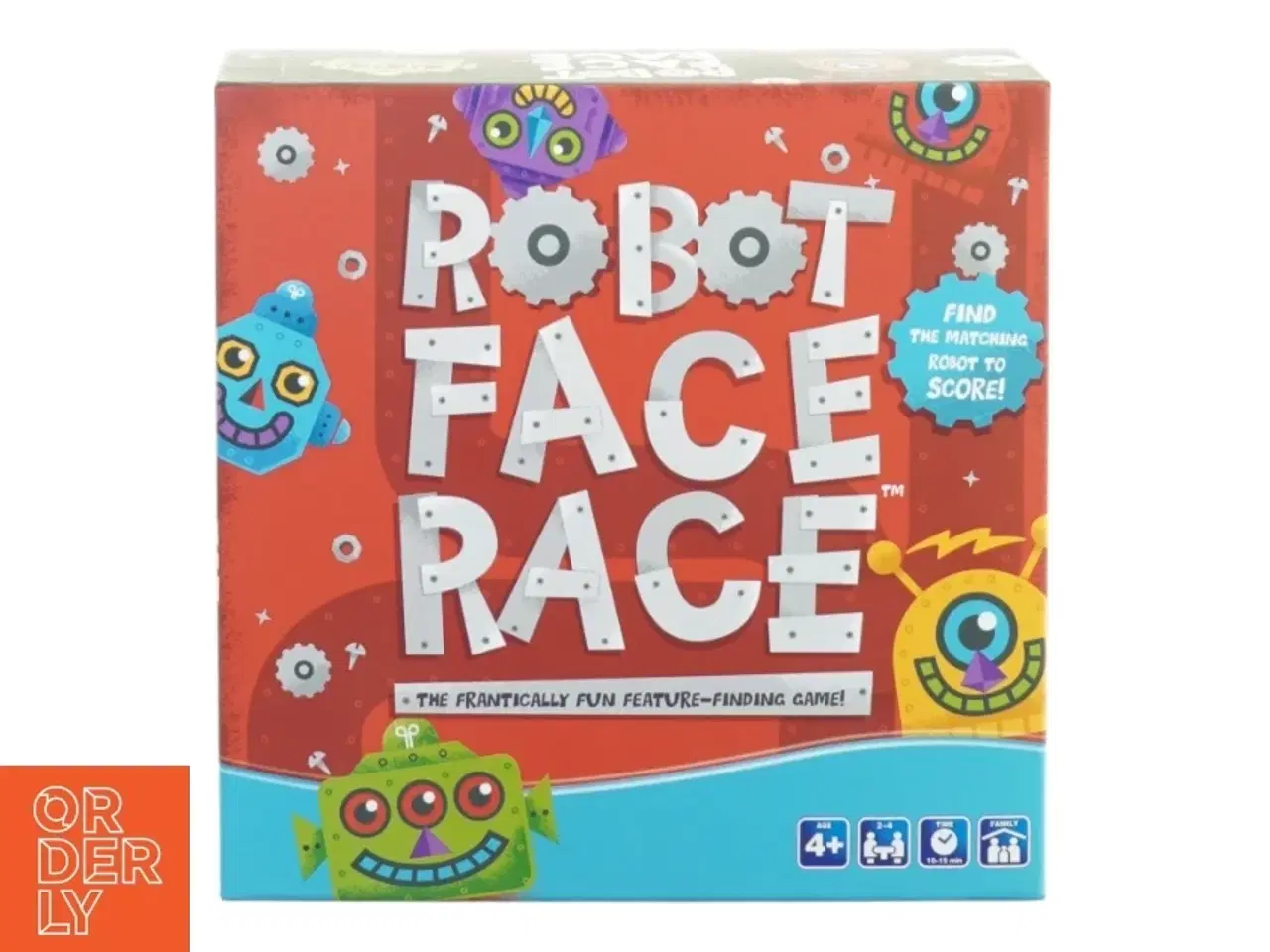 Billede 1 - Robot face race fra Multi (str. 23 cm)