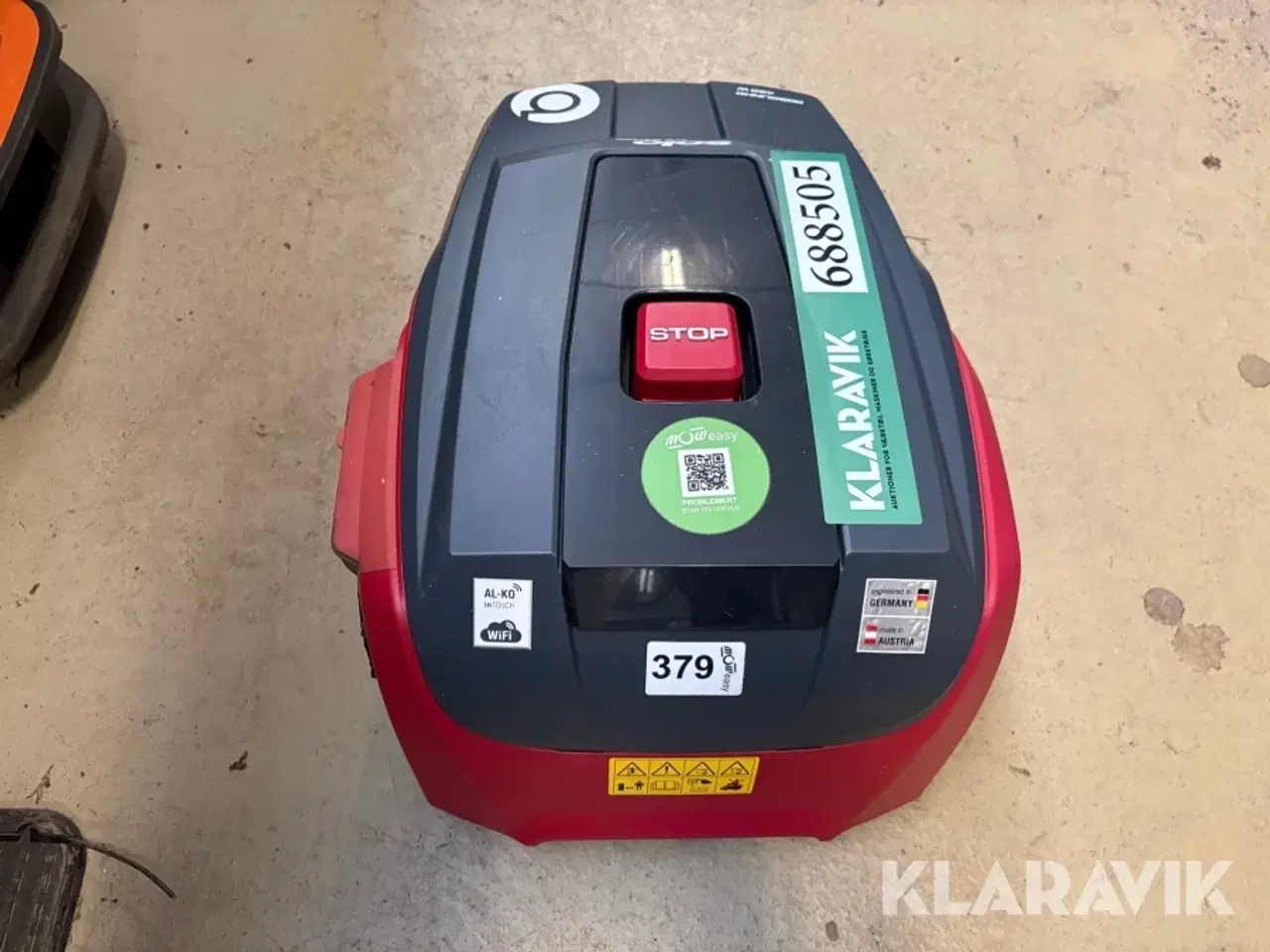 Billede 3 - RobotGræsslåmaskine med garage AL-KO Robolinho 450 W