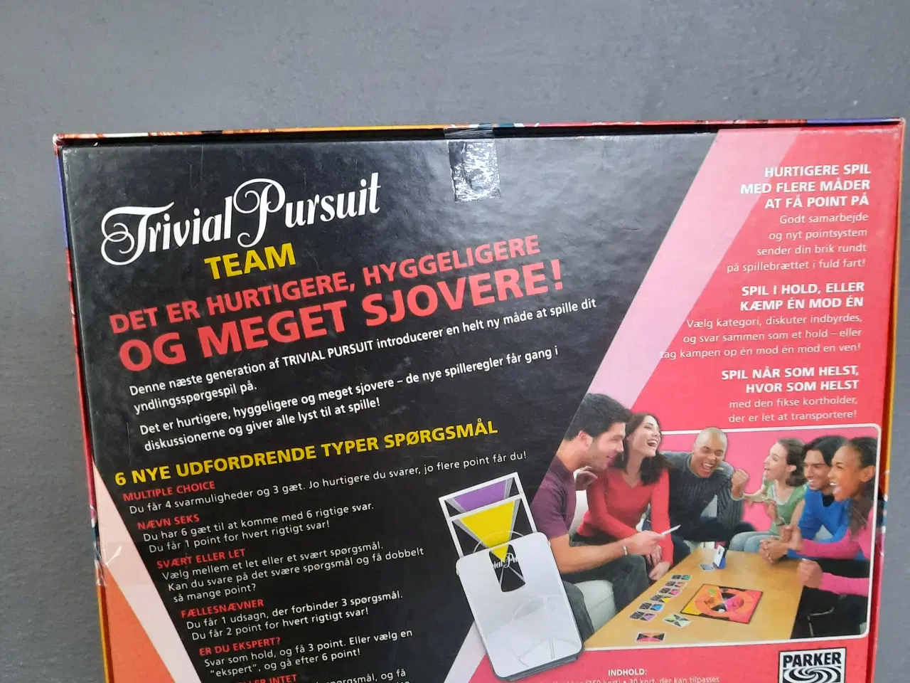 Billede 2 - Brætspil/ Trivial Pursuit team