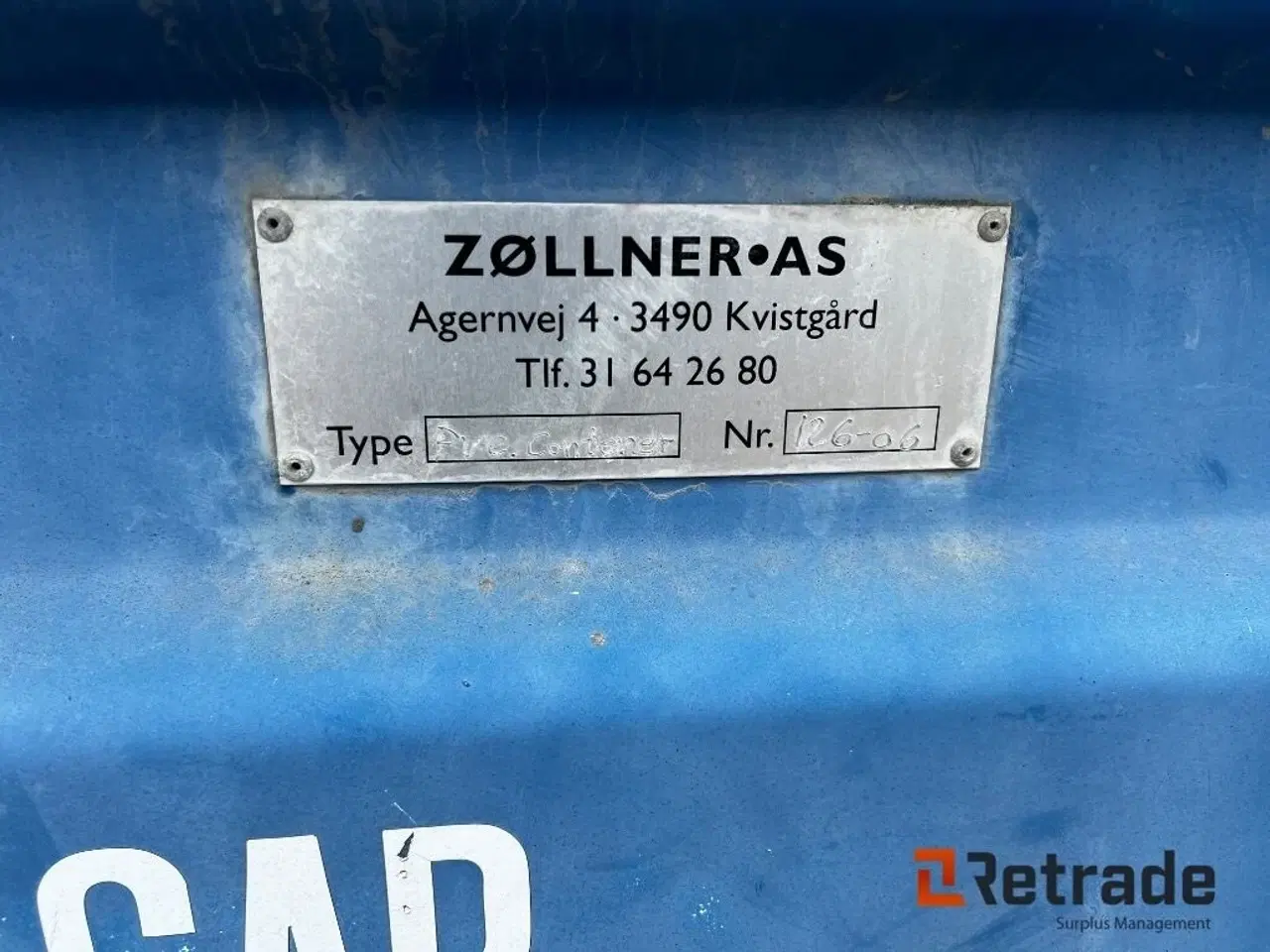 Billede 5 - - - - 20 fods container med indhold
