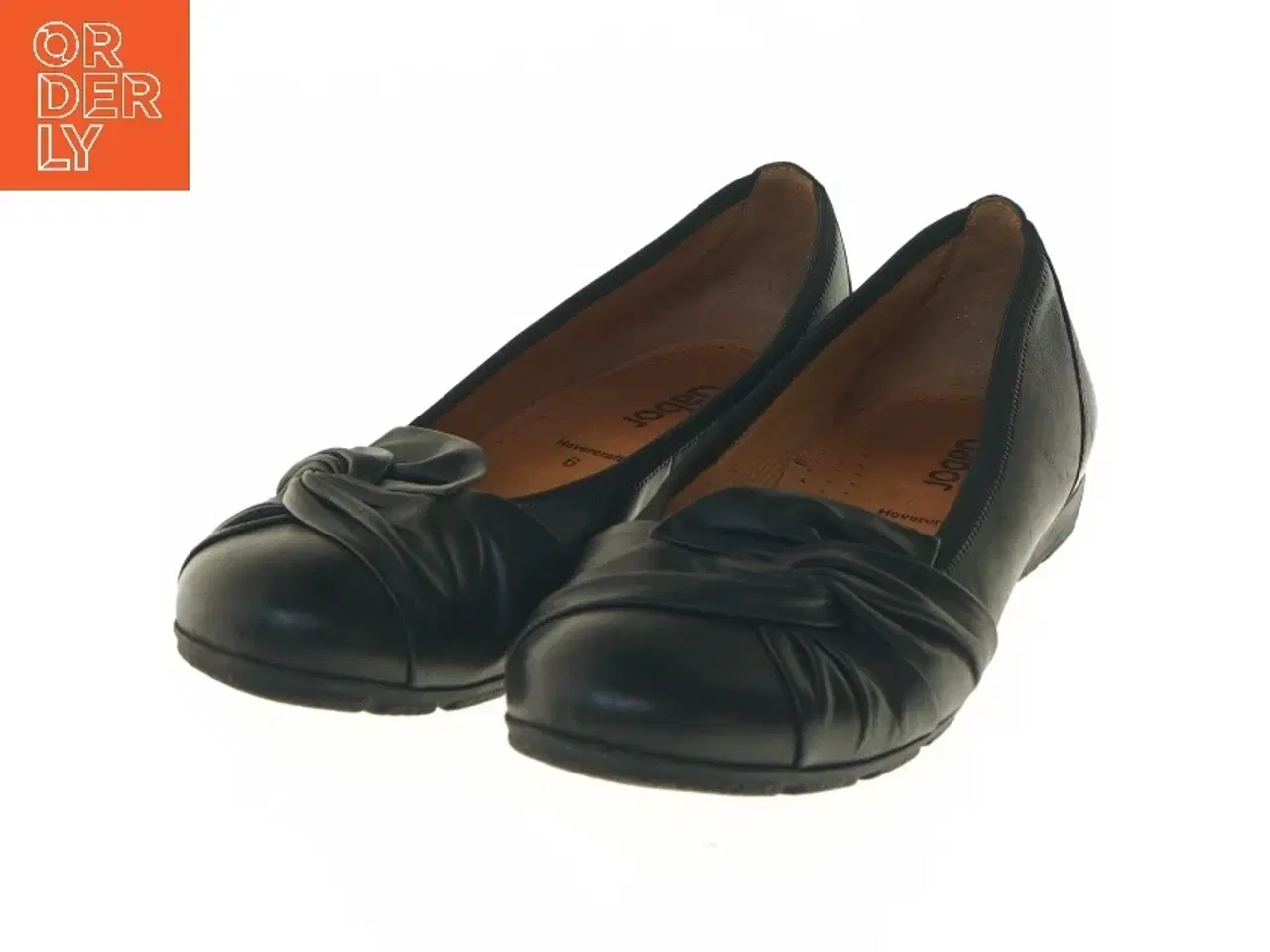 Billede 3 - Sort ballerina sko fra Gabor (str. 37 cm)