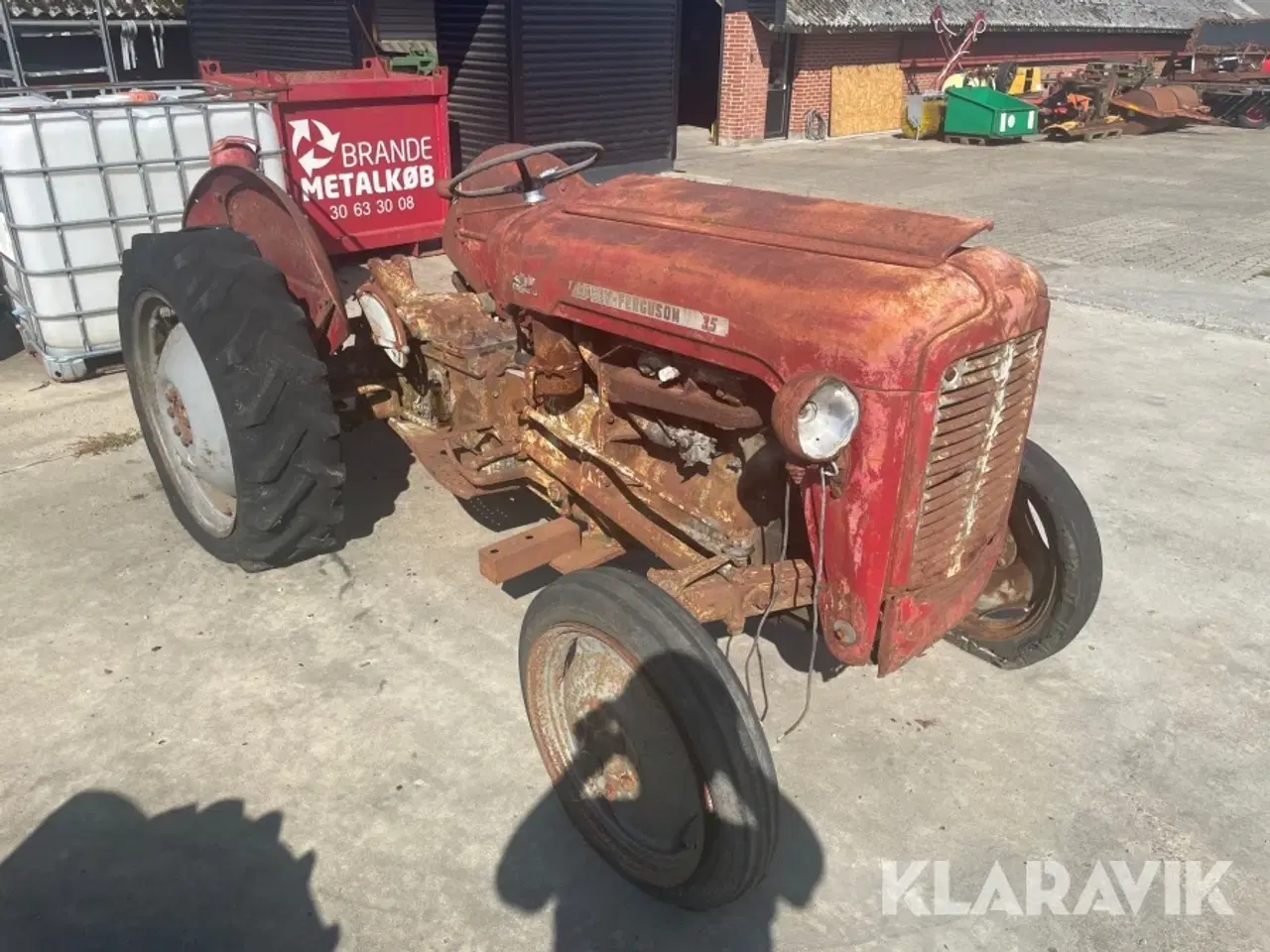 Billede 7 - Veterantraktor Massey-Ferguson 35