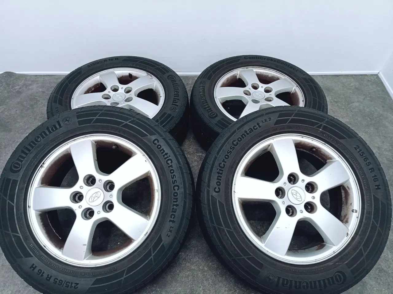 Billede 3 - 5x114,3 16" ET46 nav 67,1ø Hyundai fælge