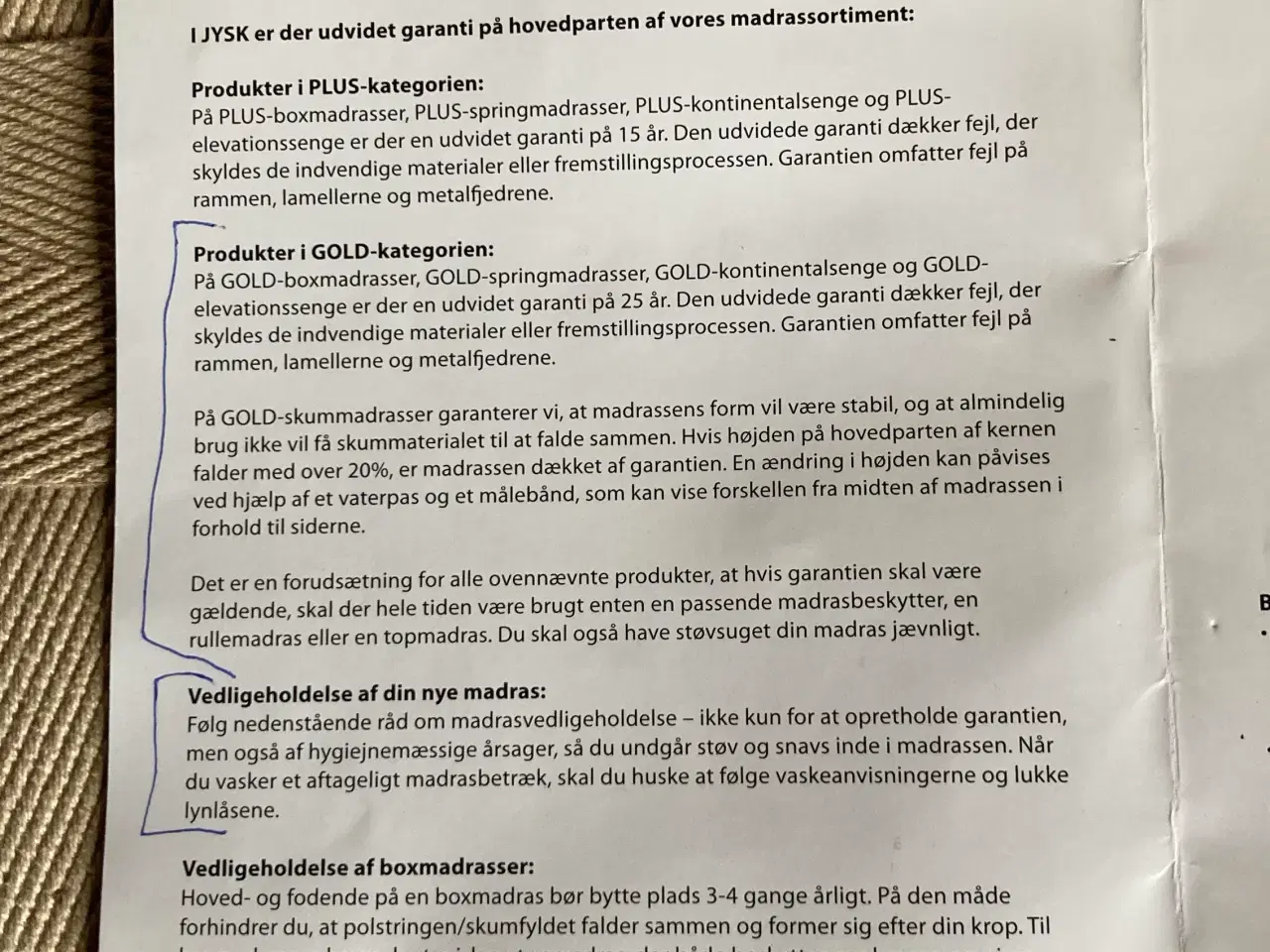 Billede 8 - Jysk 2 stk. 80x200 cm - separate Elevationssenge