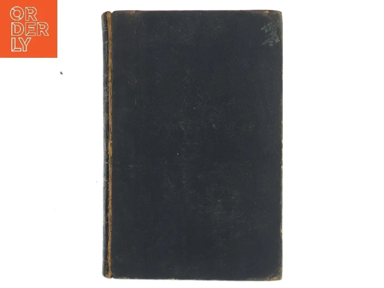 Billede 1 - Antik bog med flot indbinding og gyldne bogstaver. Flot i reolen (Bog)