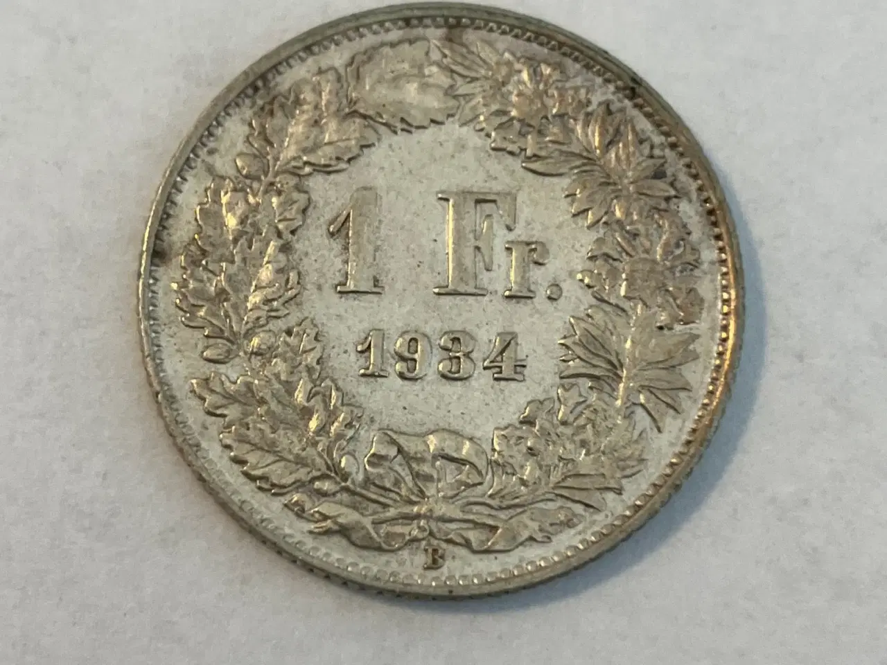 Billede 1 - 1 Franc Switzerland 1934
