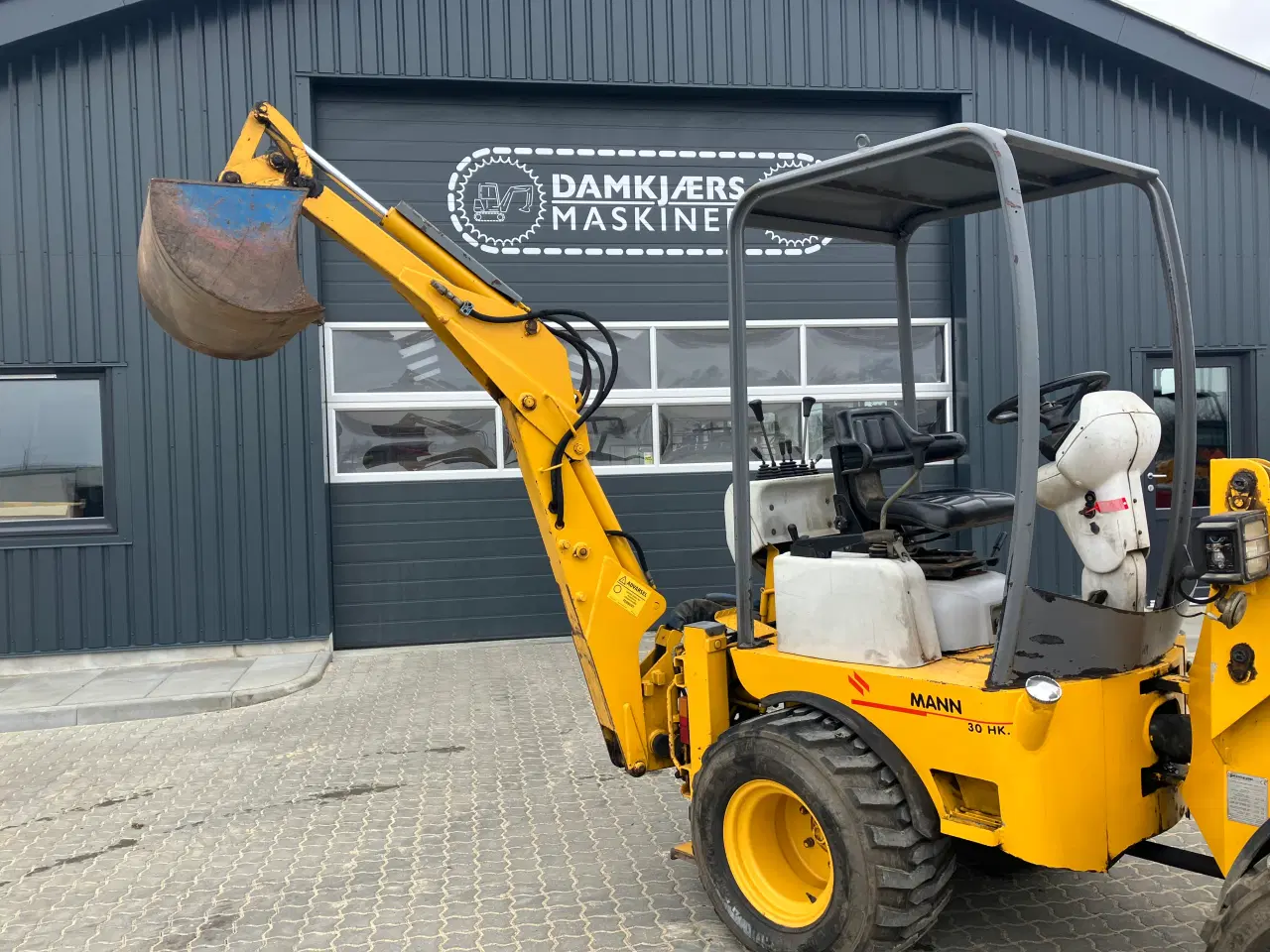 Billede 5 - EUROCOMAC E215  minilæsser/rendegraver