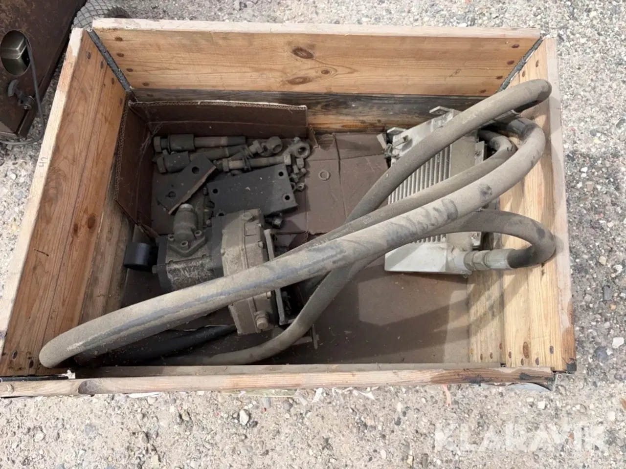 Billede 8 - Kran HMF / jake - 3200kg - med beslag til Valtra 8450