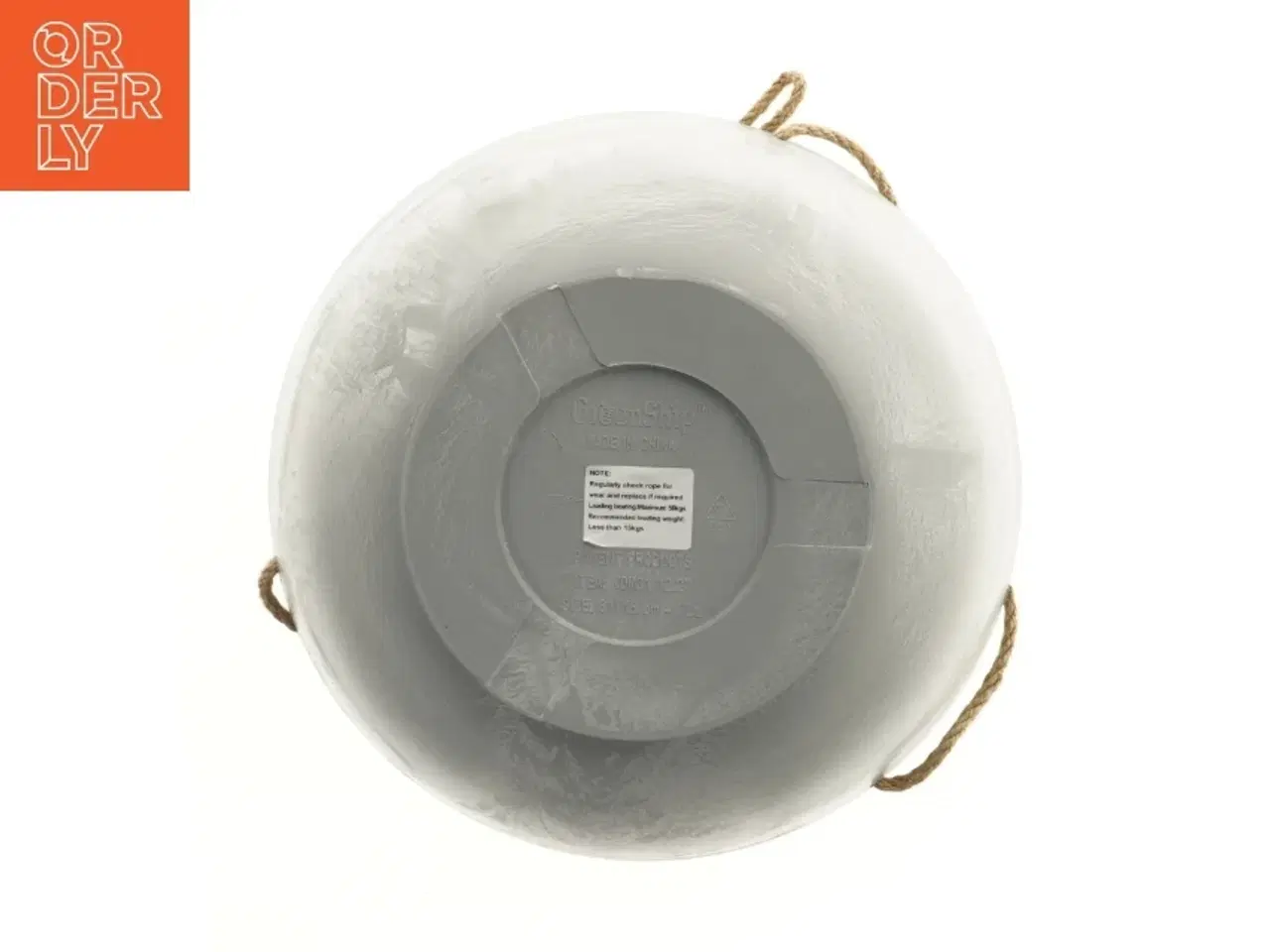 Billede 2 - Hængepotte med reb fra GreenShip (str. Ø 31 cm højde 16 cm)