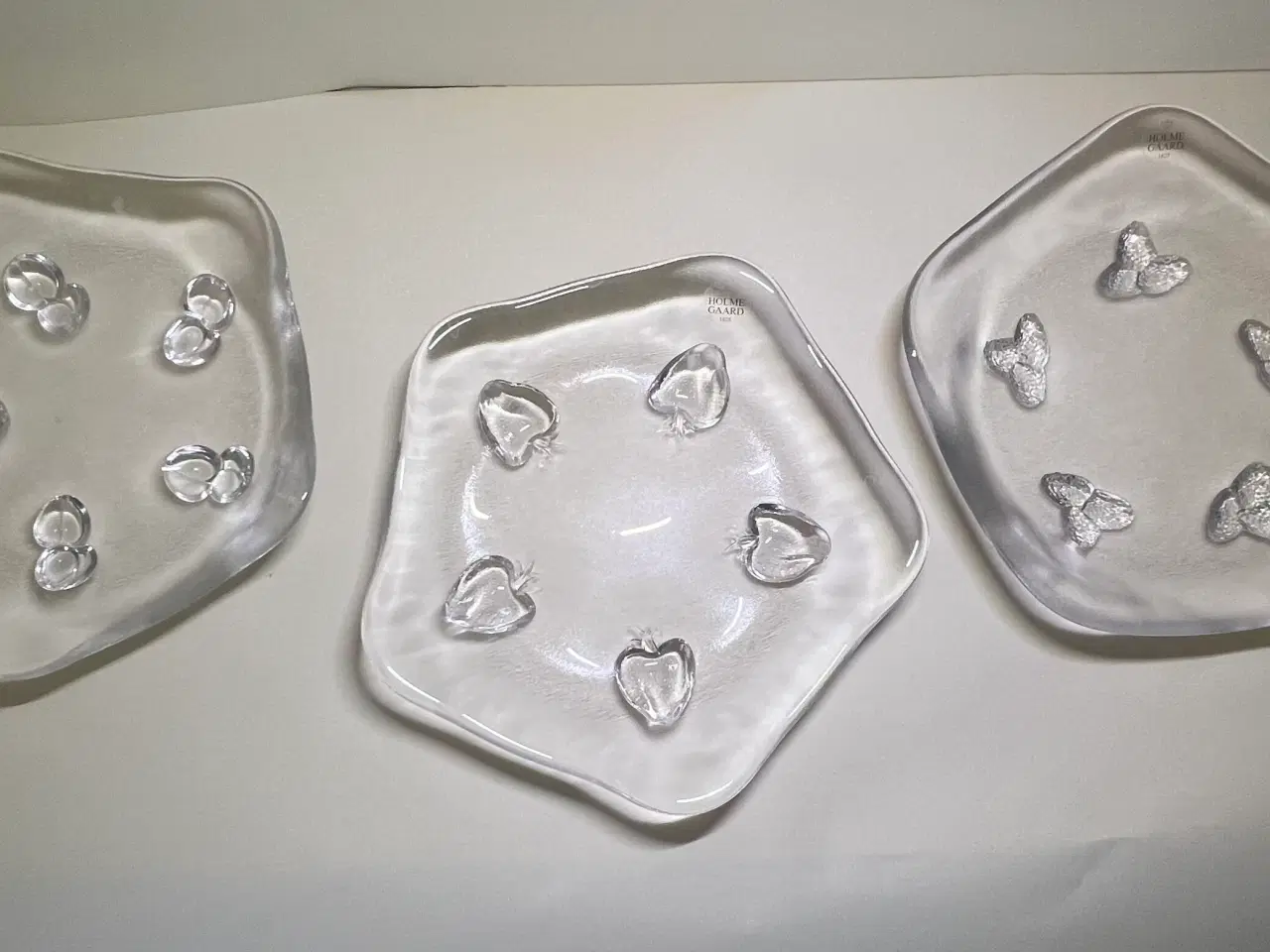 Billede 1 - Holmegaard asietter 6 stk.