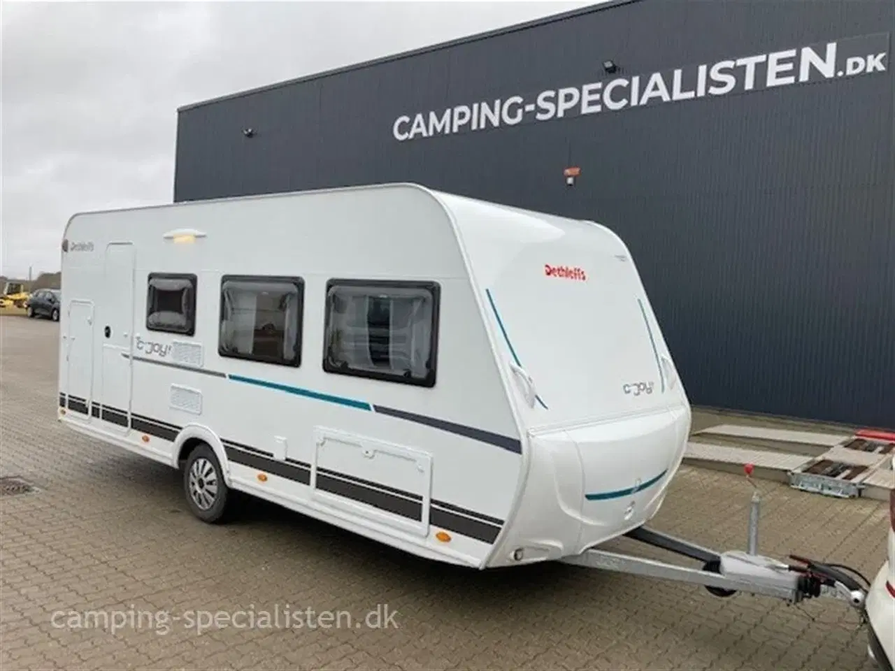 Billede 2 - 2021 - Dethleffs C'joy 480 QLK   Dethleffs 480 QLK køjevogn model 2021 kan nu ses hos Camping-Specialisten.dk