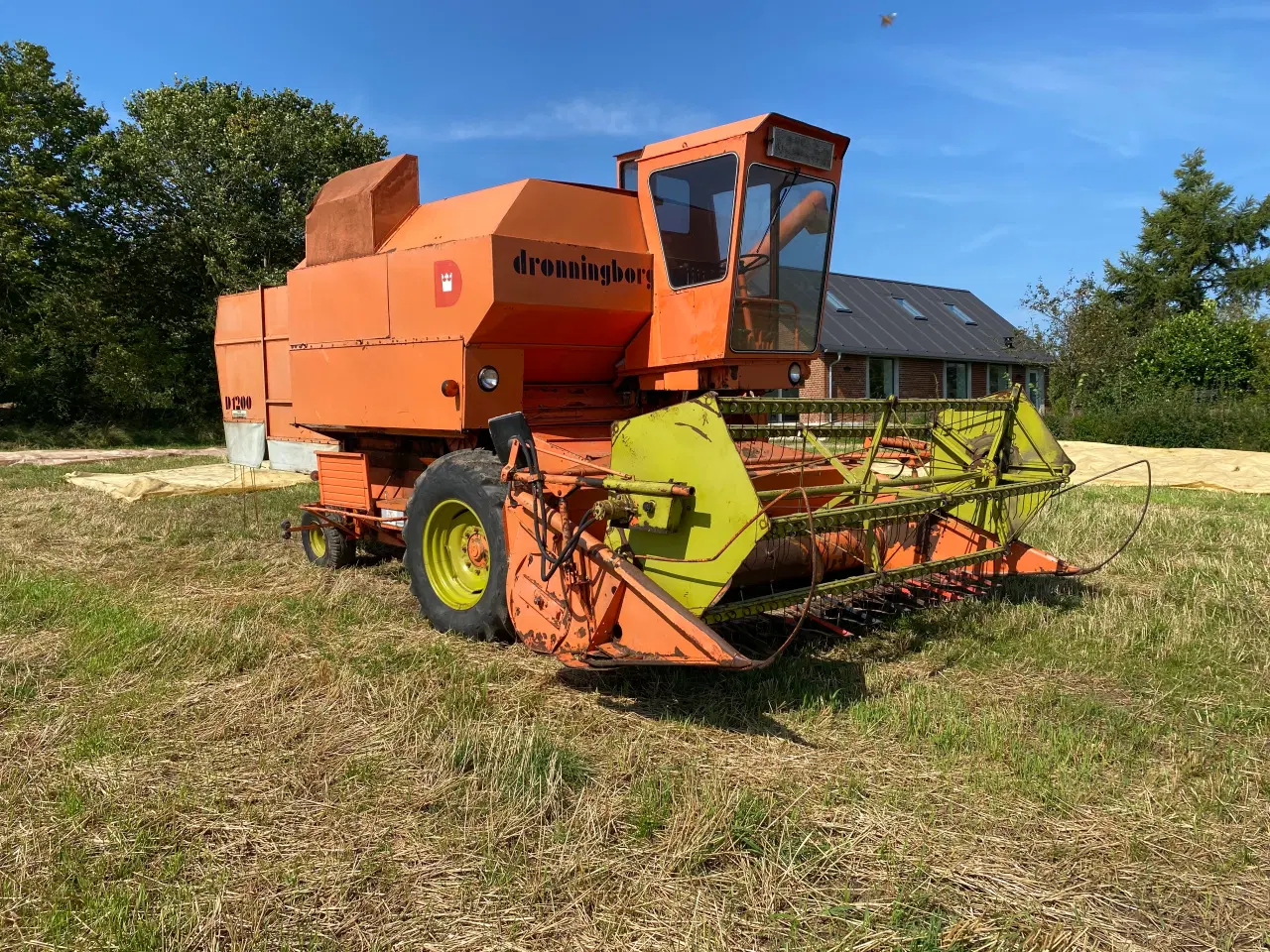 Billede 2 - Mejetærsker Dronningborg D1200 Perkins Motor 